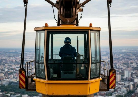 Нажмите, чтобы отредактировать изображение крановщик пенсионный