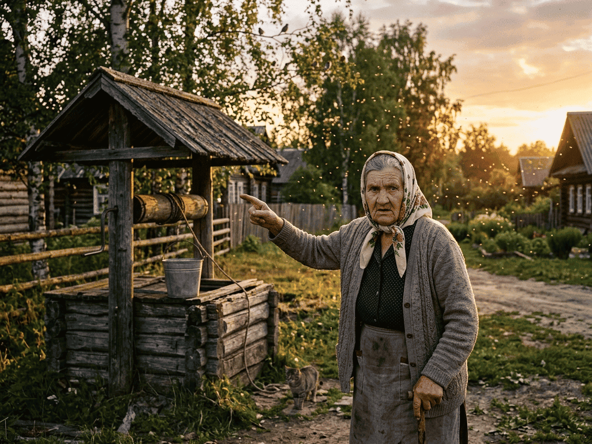 бабушка сказала у колодца
